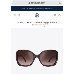 Tory Burch woman sunglasses